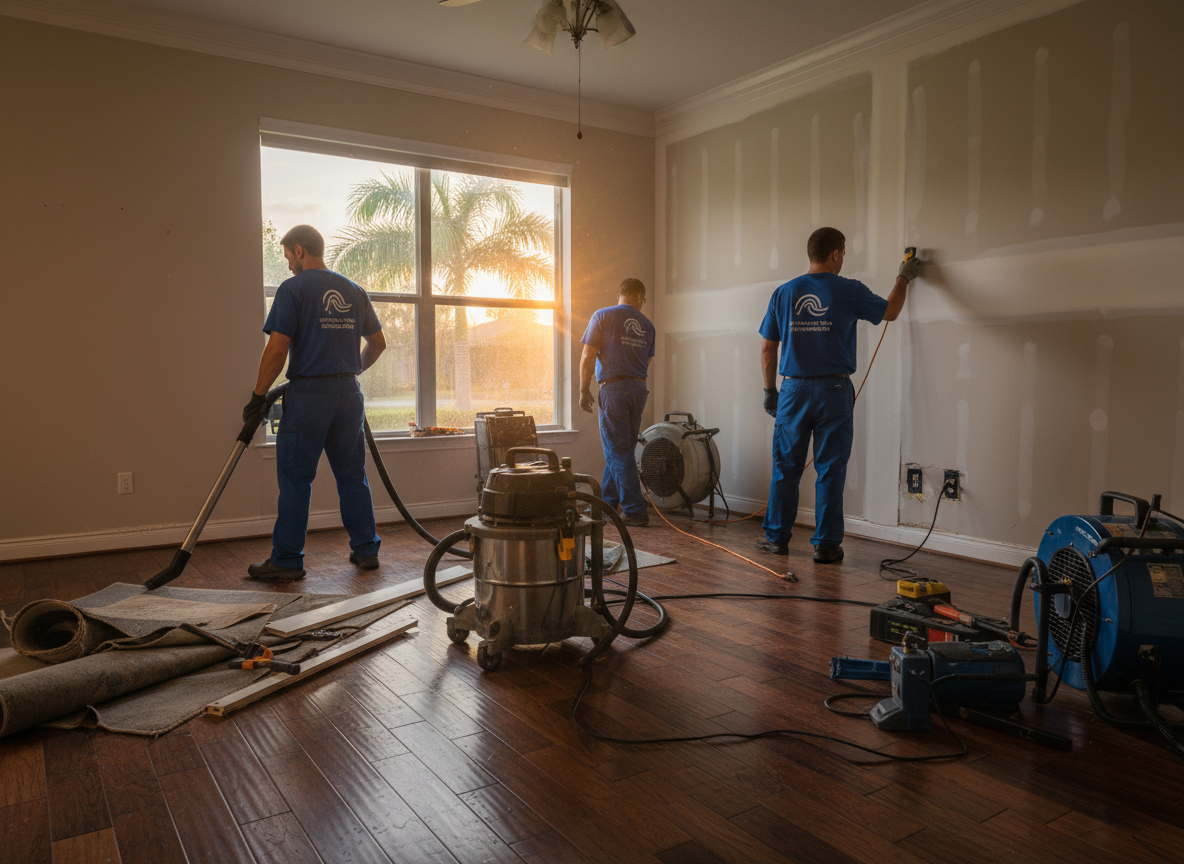 Water Damage Repair in Boca Raton